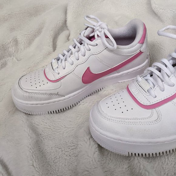 Nike Air Force 1 Shadow White Magic Flamingo - Picture 8 of 10